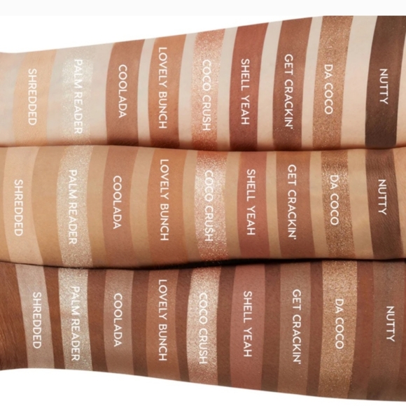 NEW Colourpop Going Coconuts! 9 Pan Eyeshadow Palette NIB NEW IN BOX - Picture 7 of 9